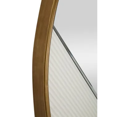 Lustro ścienne TOLOSA Ø 80X4 cm (wymiary lustra 73X64 cm)